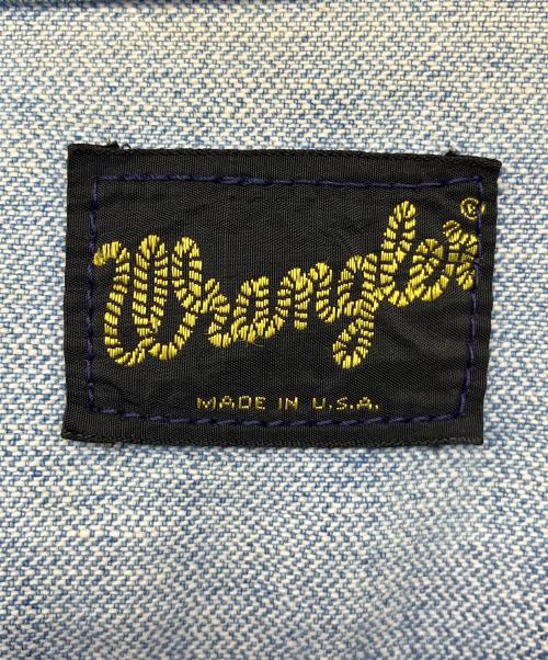 Wrangler（ラングラー）Wrangler (ラングラー) 70sデニムジャケット　黒タグ USA インディゴ サイズ:不明の古着・服飾アイテム
