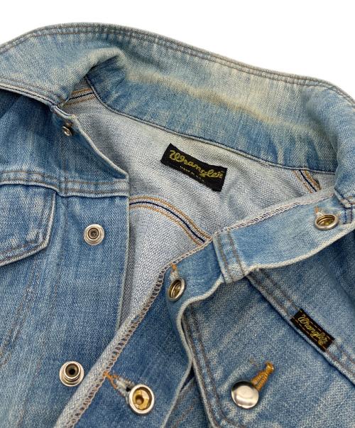 Wrangler（ラングラー）Wrangler (ラングラー) 70sデニムジャケット　黒タグ USA インディゴ サイズ:不明の古着・服飾アイテム