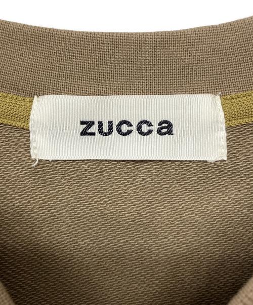 ZUCCA（ズッカ）ZUCCA (ズッカ) スウェットワンピース ベージュ サイズ:Mの古着・服飾アイテム