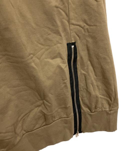 ZUCCA（ズッカ）ZUCCA (ズッカ) スウェットワンピース ベージュ サイズ:Mの古着・服飾アイテム