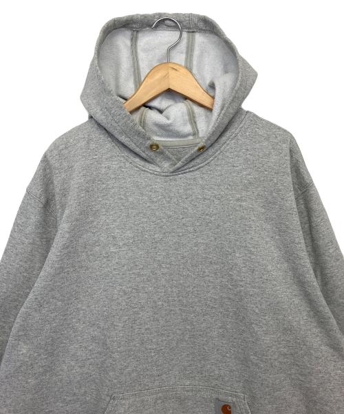CarHartt（カーハート）CarHartt (カーハート) プルオーバーパーカー グレー サイズ:XLの古着・服飾アイテム