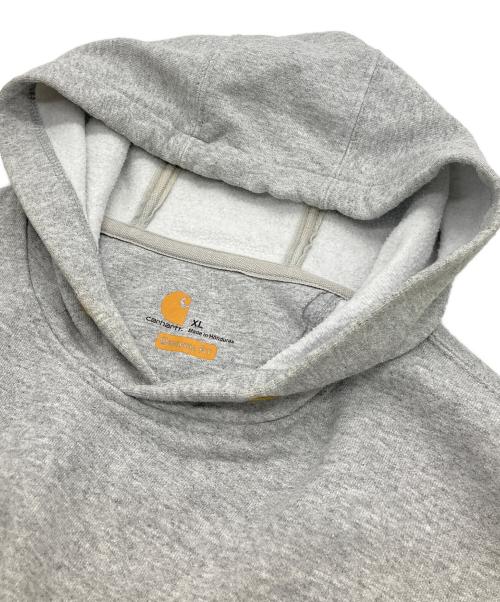 CarHartt（カーハート）CarHartt (カーハート) プルオーバーパーカー グレー サイズ:XLの古着・服飾アイテム