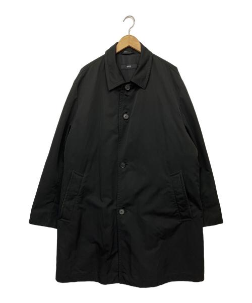 BOSS（ボス）BOSS (ボス) ステンカラーコート ブラック サイズ:46Rの古着・服飾アイテム
