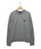 VERSACEヴェルサーチェ）の古着「クルーネックスウェット」｜グレー
