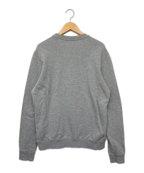 VERSACE（ヴェルサーチェ）VERSACE (ヴェルサーチェ) クルーネックスウェット グレー サイズ:L　の古着・服飾アイテム
