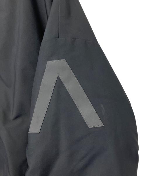 LAD MUSICIAN（ラッドミュージシャン）LAD MUSICIAN (ラッドミュージシャン) POLYESTER DOUBLE CLOTH MA-1 ブラック サイズ:46の古着・服飾アイテム