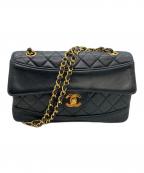 CHANELシャネル）の古着「マトラッセ　クラシックフラップバッグ」｜ブラック