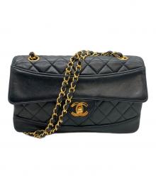 CHANEL（シャネル）の古着「マトラッセ　クラシックフラップバッグ」｜ブラック