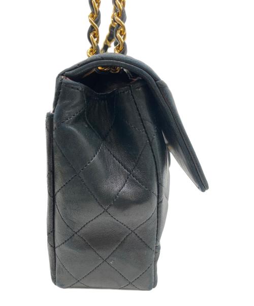 CHANEL（シャネル）CHANEL (シャネル) マトラッセ　クラシックフラップバッグ ブラックの古着・服飾アイテム
