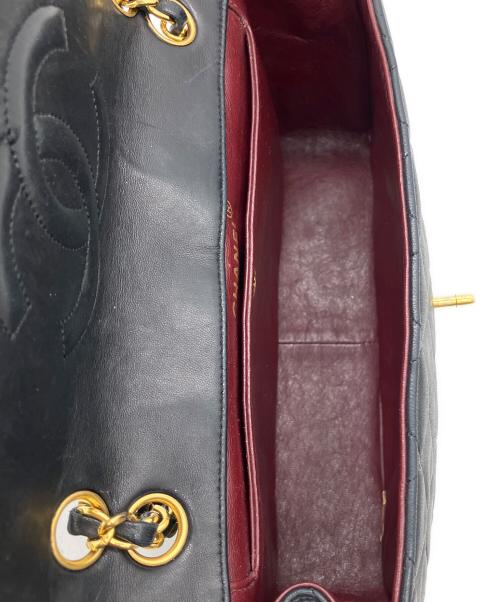 CHANEL（シャネル）CHANEL (シャネル) マトラッセ　クラシックフラップバッグ ブラックの古着・服飾アイテム