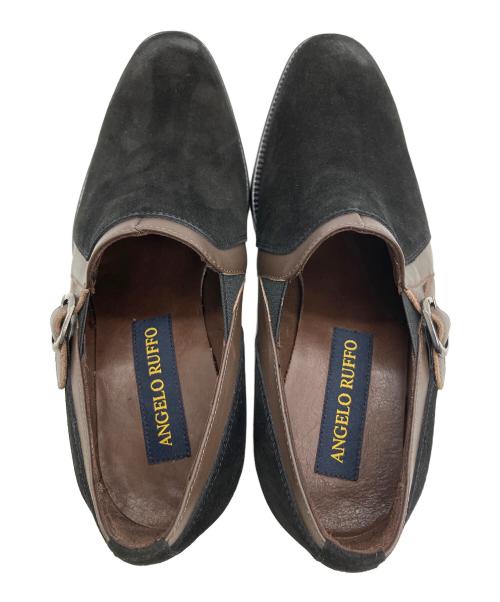 ANGELO RUFFO（アンジェロ ルッフォ）ANGELO RUFFO (アンジェロ ルッフォ) ドレスシューズ ブラック サイズ:24.5cmの古着・服飾アイテム