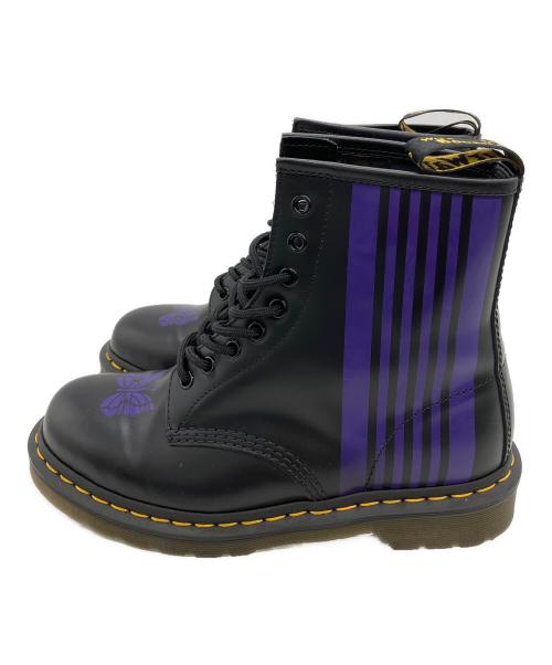 Dr.Martens（ドクターマーチン）Dr.Martens (ドクターマーチン) Needles (ニードルズ) 8ホールブーツ ブラック サイズ:UK7の古着・服飾アイテム