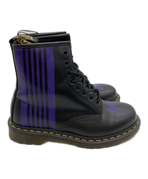 Dr.Martens（ドクターマーチン）Dr.Martens (ドクターマーチン) Needles (ニードルズ) 8ホールブーツ ブラック サイズ:UK7の古着・服飾アイテム