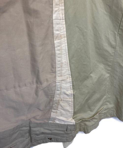 Rebuild by Needles（リビルドバイニードルス）Rebuild by Needles (リビルドバイニードルス) ミリタリーーコート ベージュ サイズ:Sの古着・服飾アイテム