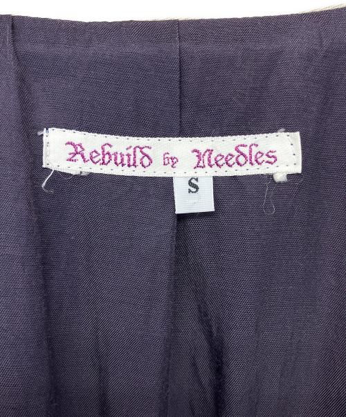 Rebuild by Needles（リビルドバイニードルス）Rebuild by Needles (リビルドバイニードルス) ミリタリーーコート ベージュ サイズ:Sの古着・服飾アイテム