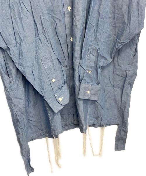 sillage（シアージ）Sillage (シアージ) オーバーサイズシャツ スカイブルー サイズ:FREEの古着・服飾アイテム