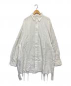 sillageシアージ）の古着「オーバーサイズシャツ」｜ホワイト