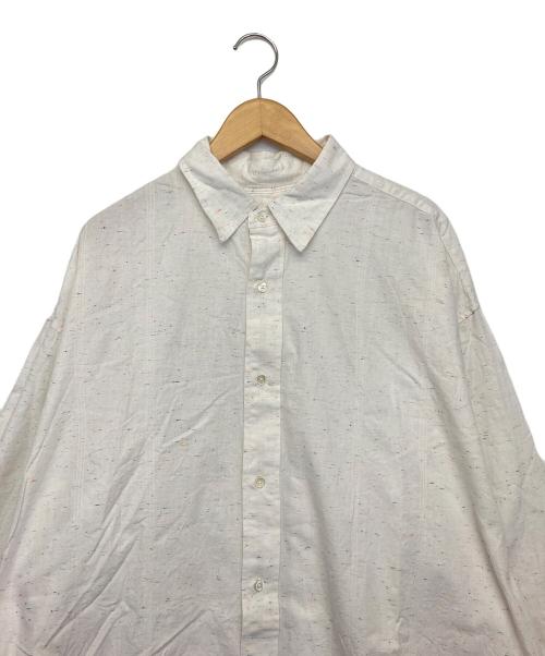 sillage（シアージ）sillage (シアージ) オーバーサイズシャツ ホワイト サイズ:FREEの古着・服飾アイテム