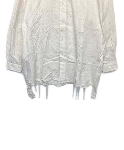 sillage（シアージ）sillage (シアージ) オーバーサイズシャツ ホワイト サイズ:FREEの古着・服飾アイテム