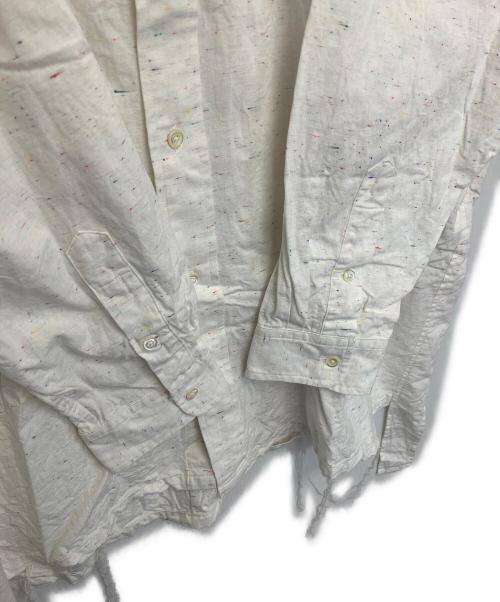 sillage（シアージ）sillage (シアージ) オーバーサイズシャツ ホワイト サイズ:FREEの古着・服飾アイテム