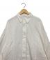 sillage (シアージ) オーバーサイズシャツ ホワイト サイズ:FREE：15000円