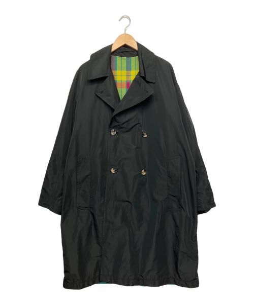 KANDOR（KANDOR）KANDOR (KANDOR) ステンカラーコート　19SS-10BOX×FS×ISETAN-01 ブラック サイズ:Mの古着・服飾アイテム