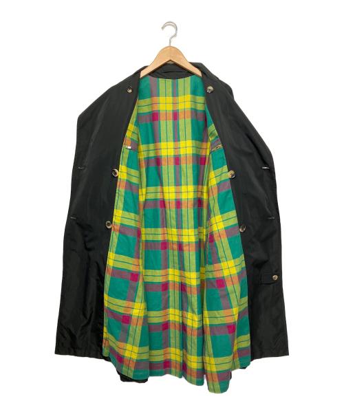 KANDOR（KANDOR）KANDOR (KANDOR) ステンカラーコート　19SS-10BOX×FS×ISETAN-01 ブラック サイズ:Mの古着・服飾アイテム