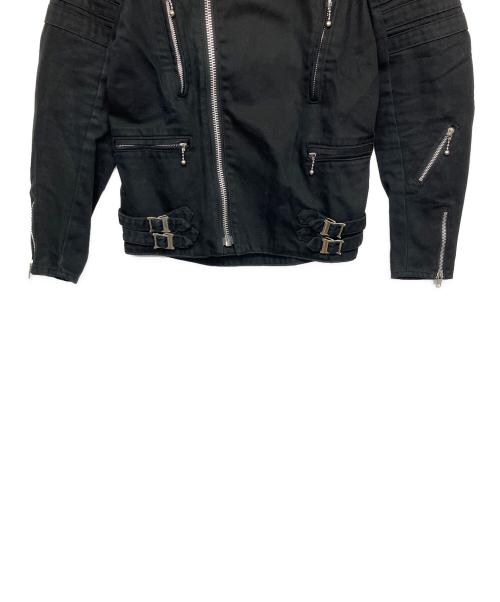 KING MOB（キングモブ）KING MOB (キングモブ) ライダースジャケット ブラック サイズ:不明の古着・服飾アイテム