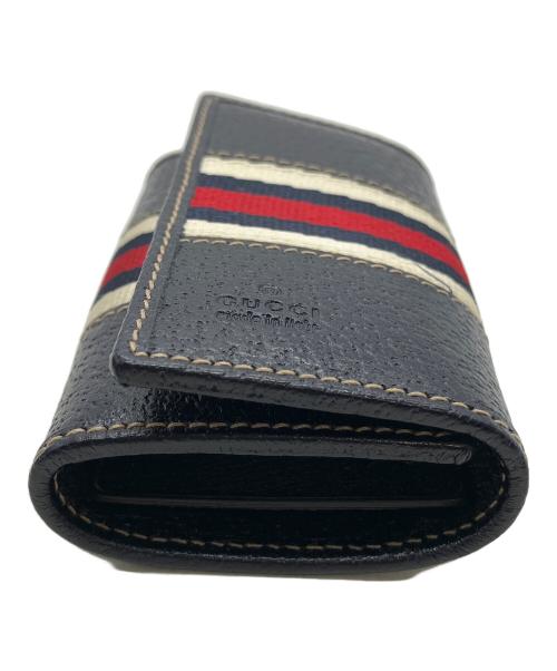 GUCCI（グッチ）GUCCI (グッチ) キーケース ネイビーの古着・服飾アイテム