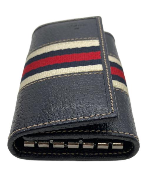 GUCCI（グッチ）GUCCI (グッチ) キーケース ネイビーの古着・服飾アイテム