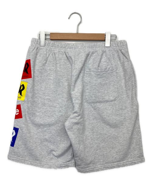 SUPREME（シュプリーム）Supreme (シュプリーム) THRASHER (スラッシャー) ハーフスウェットパンツ グレー サイズ:Mの古着・服飾アイテム