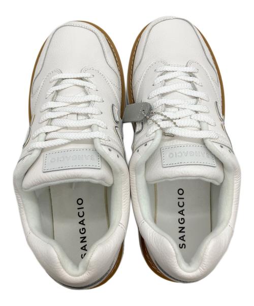 via SANGACIO（ヴィア・サンガチオ）via SANGACIO (ヴィア・サンガチオ) スニーカー ホワイト サイズ:28cm 未使用品の古着・服飾アイテム