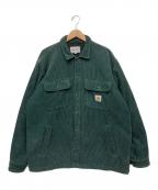 CarHarttカーハート）の古着「コーデュロイジャケット」｜グリーン