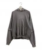 GRANCYグランシー）の古着「GRANCY　プルオーバーパーカー」｜グレー