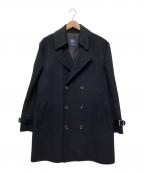 BURBERRY LONDONバーバリーロンドン）の古着「ウールコート」｜ネイビー