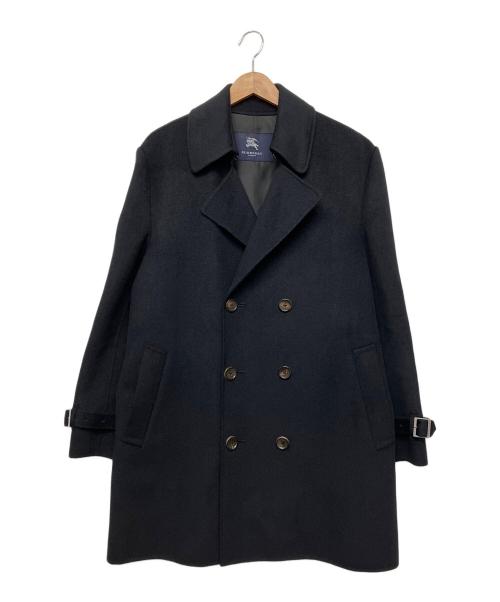 BURBERRY LONDON（バーバリーロンドン）BURBERRY LONDON (バーバリーロンドン) ウールコート ネイビー サイズ:40の古着・服飾アイテム