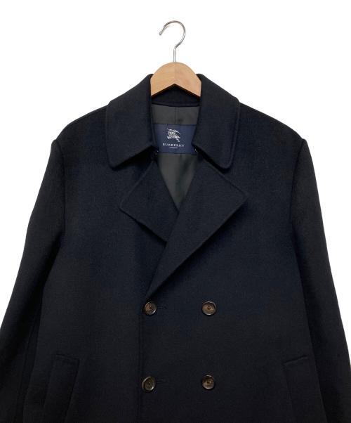 BURBERRY LONDON（バーバリーロンドン）BURBERRY LONDON (バーバリーロンドン) ウールコート ネイビー サイズ:40の古着・服飾アイテム