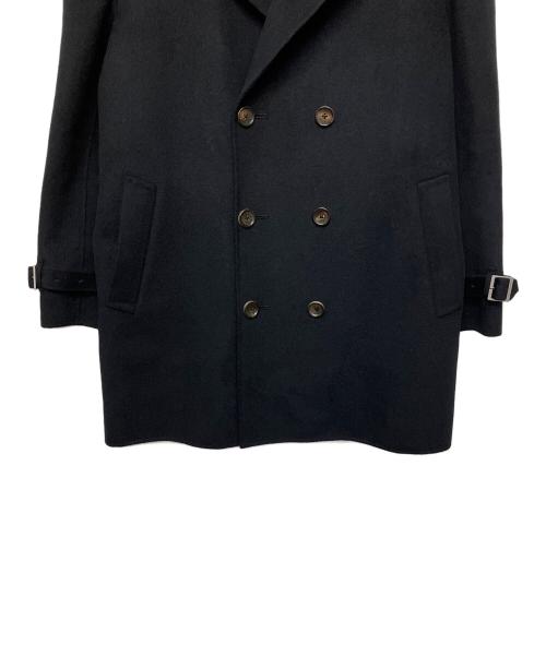 BURBERRY LONDON（バーバリーロンドン）BURBERRY LONDON (バーバリーロンドン) ウールコート ネイビー サイズ:40の古着・服飾アイテム