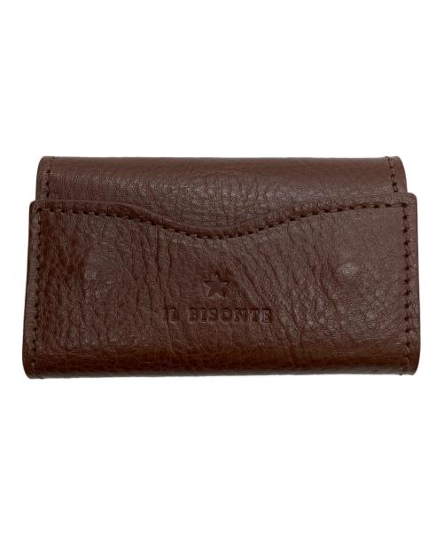 IL BISONTE（イル ビゾンテ）IL BISONTE (イル ビゾンテ) キーケース ブラウン 未使用品の古着・服飾アイテム