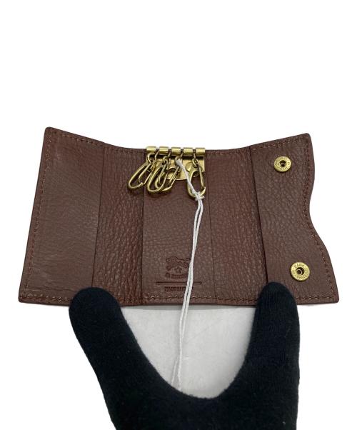 IL BISONTE（イル ビゾンテ）IL BISONTE (イル ビゾンテ) キーケース ブラウン 未使用品の古着・服飾アイテム