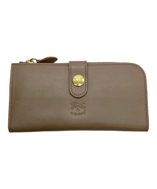 IL BISONTE（イル ビゾンテ）IL BISONTE (イル ビゾンテ) 長財布 ベージュの古着・服飾アイテム