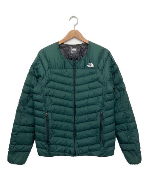 THE NORTH FACE（ザ ノース フェイス）THE NORTH FACE (ザ ノース フェイス) ダウンジャケット グリーン サイズ:L　の古着・服飾アイテム
