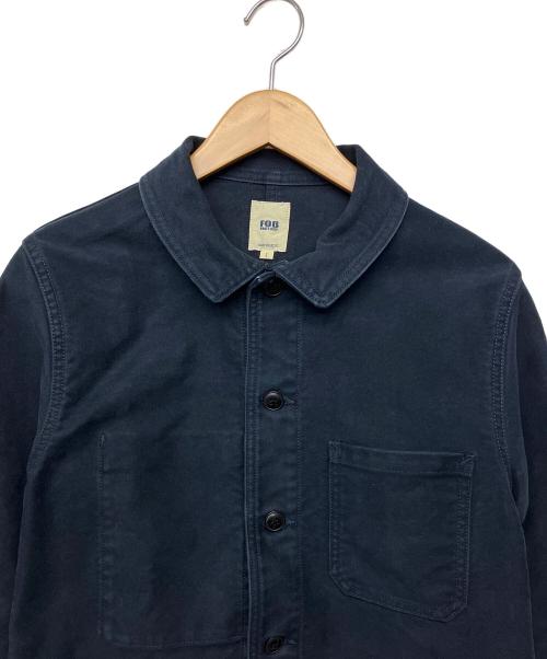 F.O.B FACTORY（エフオービー ファクトリー）F.O.B FACTORY (エフオービー ファクトリー) モールスキンジャケット ネイビー サイズ:Sの古着・服飾アイテム