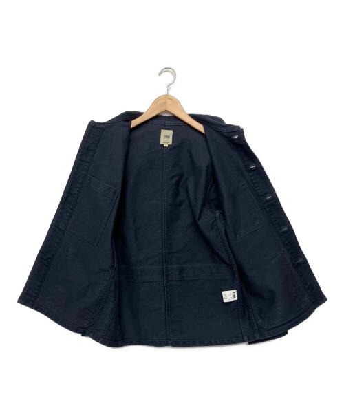 F.O.B FACTORY（エフオービー ファクトリー）F.O.B FACTORY (エフオービー ファクトリー) モールスキンジャケット ネイビー サイズ:Sの古着・服飾アイテム