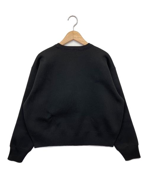 UNITED ARROWS（ユナイテッドアローズ）UNITED ARROWS (ユナイテッドアローズ) クルーネックスウェット ブラック サイズ:FREEの古着・服飾アイテム