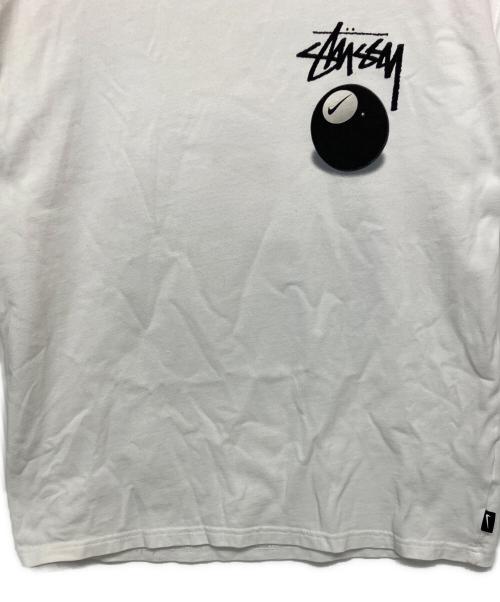 NIKE（ナイキ）NIKE (ナイキ) stussy (ステューシー) Tシャツ ホワイト サイズ:Sの古着・服飾アイテム