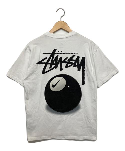 NIKE（ナイキ）NIKE (ナイキ) stussy (ステューシー) Tシャツ ホワイト サイズ:Sの古着・服飾アイテム