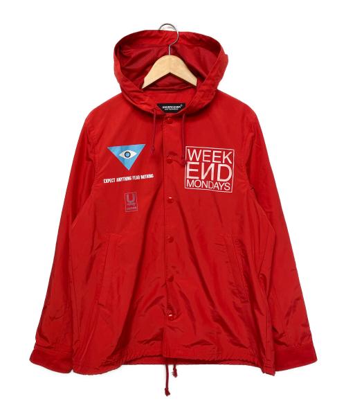 UNDERCOVER（アンダーカバー）UNDERCOVER (アンダーカバー) コーチジャケット レッド サイズ:2の古着・服飾アイテム