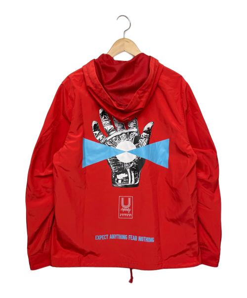 UNDERCOVER（アンダーカバー）UNDERCOVER (アンダーカバー) コーチジャケット レッド サイズ:2の古着・服飾アイテム