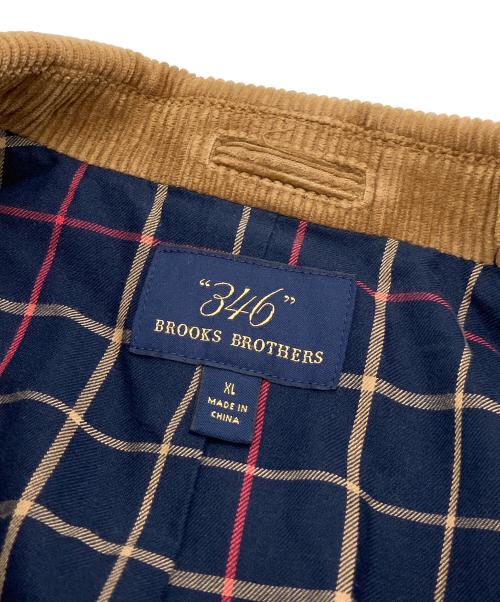 346 BROOKS BROTHERS（346 ブルックスブラザーズ）346 BROOKS BROTHERS (346 ブルックスブラザーズ) コーデュロイジャケット ブラウン サイズ:XLの古着・服飾アイテム